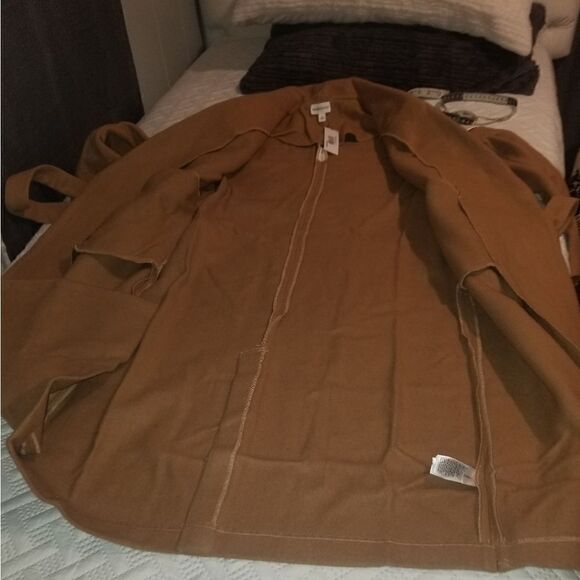 Making the Cut Wool Coat WINNING LOOK Andrea’s Wool Camel Coat NWT - Picture 15 of 16